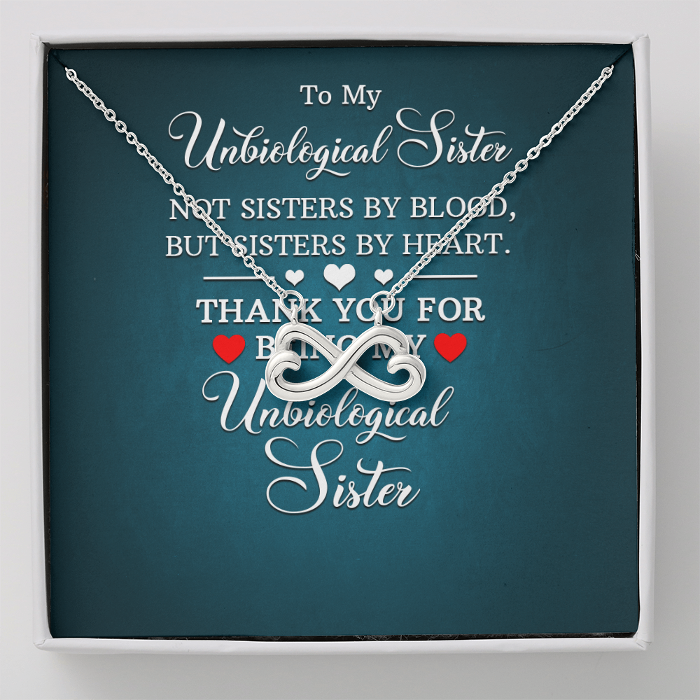 Endless Love Necklace:To My Unbiological Sister