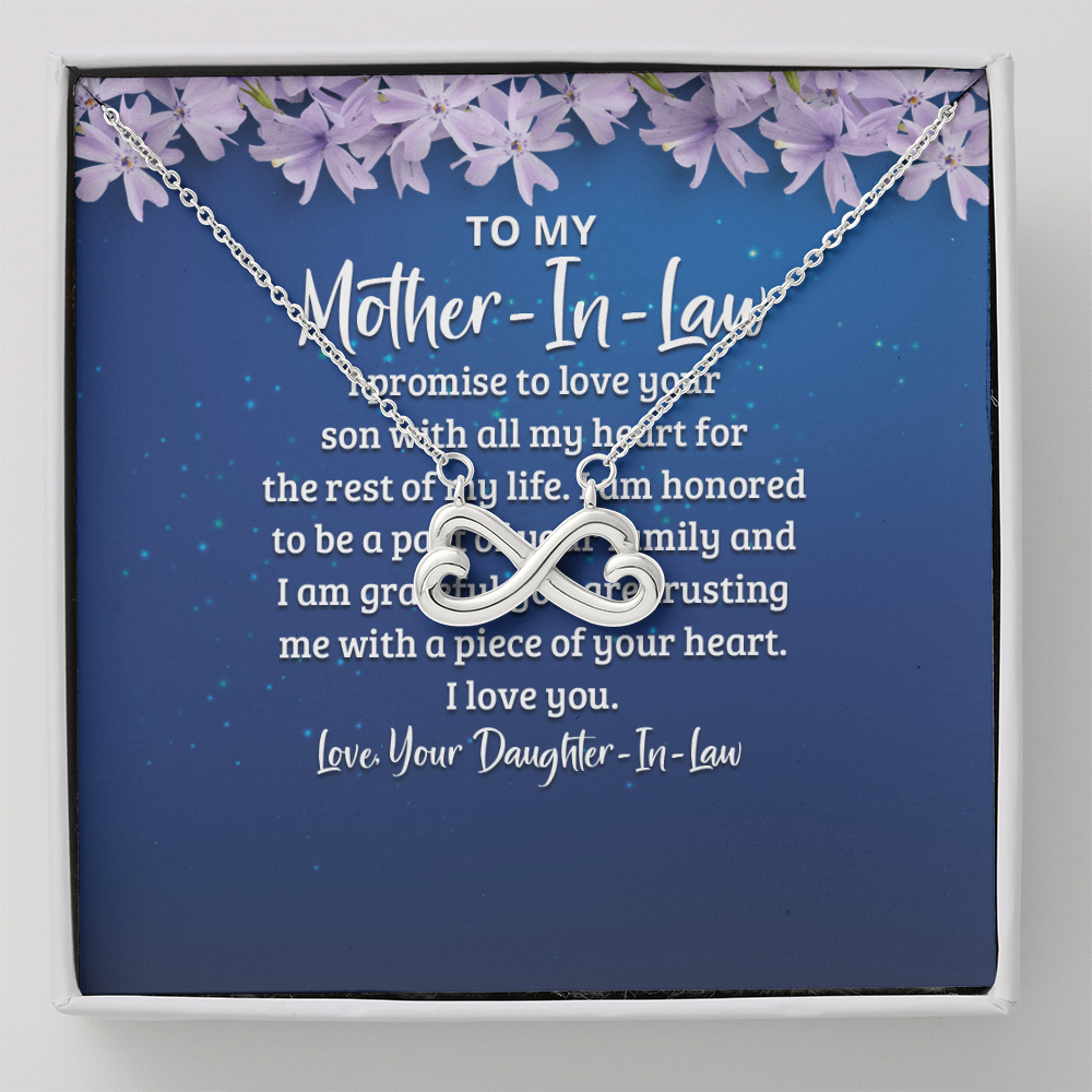 Endless Love Necklace:To My Mother -In-Law