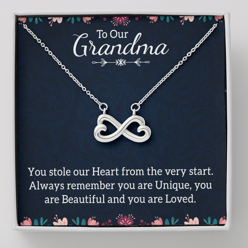 Endless Love Necklace: To Our Grandma