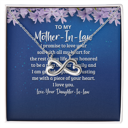 Endless Love Necklace:To My Mother -In-Law