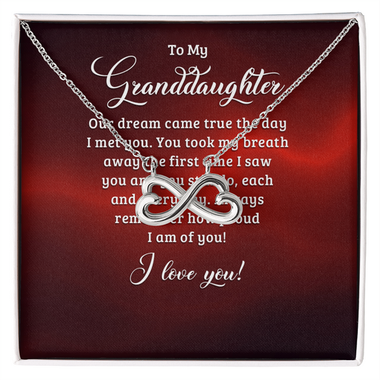 Endless Love Necklace:To My Granddaughter