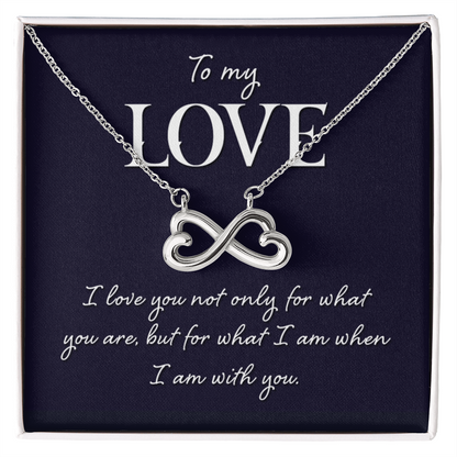 Endless Love Necklace: To My Love