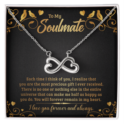 Endless Love Necklace:To My Soulmate