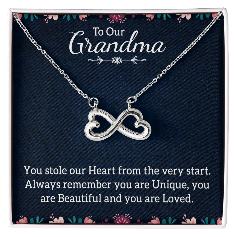 Endless Love Necklace: To Our Grandma