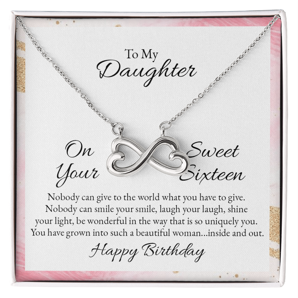 Endless Love Necklace: Sweet 16 Happy Birthday