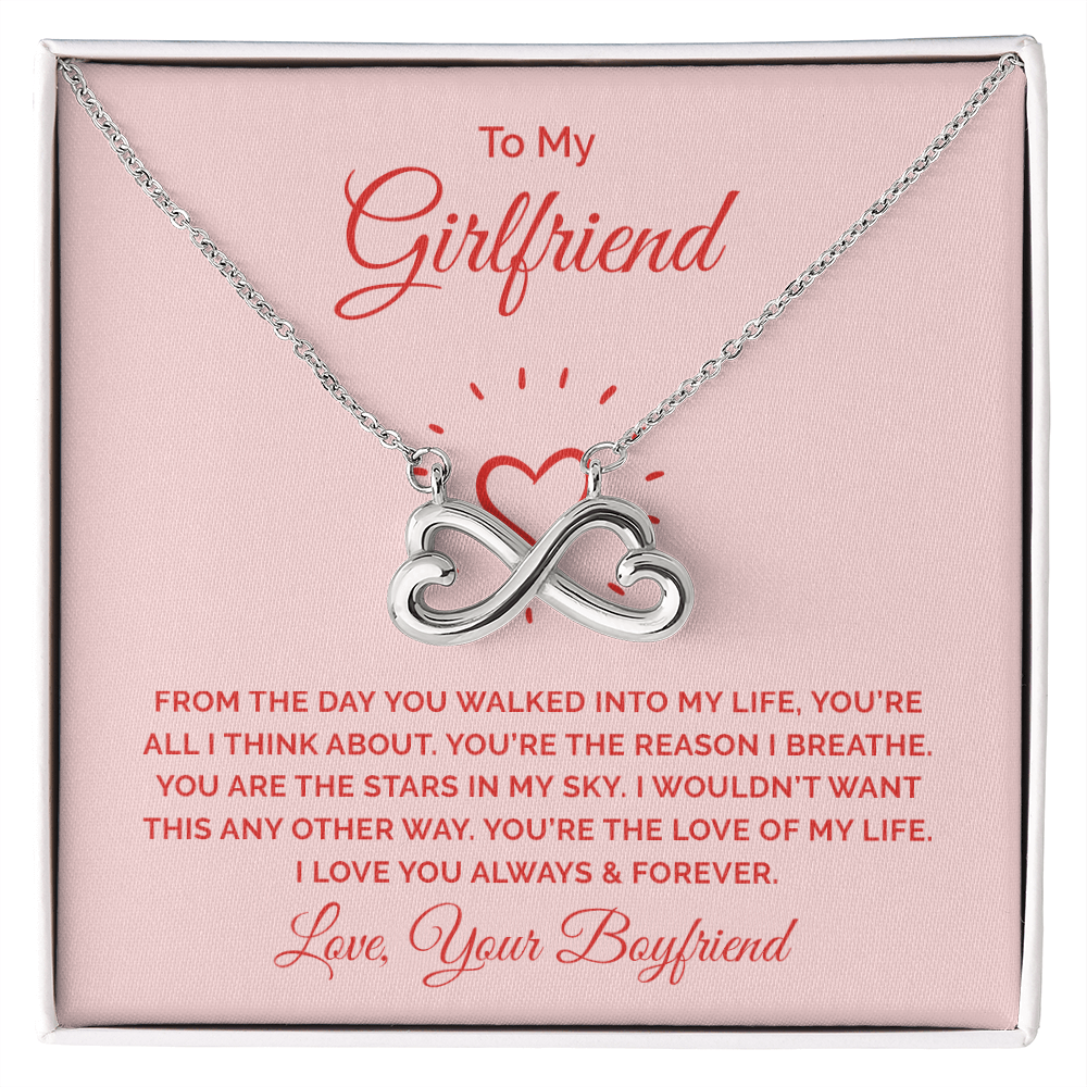 Endless Love Necklace: To My Girlfriend