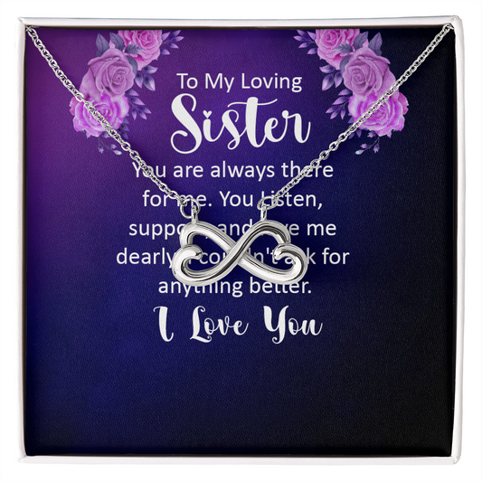 Endless Love Necklace : To My Loving Sister