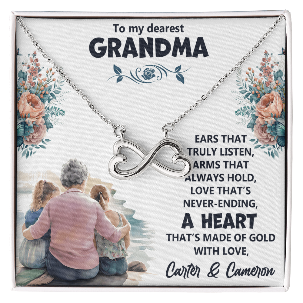 Endless Love Necklace: To My Dearest Grandma