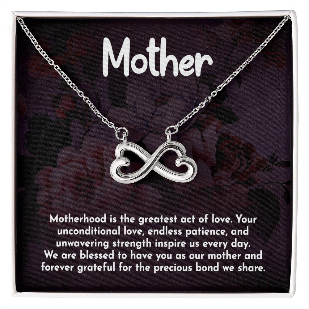 Endless Love Necklace: Mother - Motherhood Is The Greatest Act of Love
