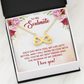 Endless Love Necklace:To My Soulmate I Love You !