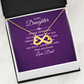 Endless Love Necklace: To My Daughter