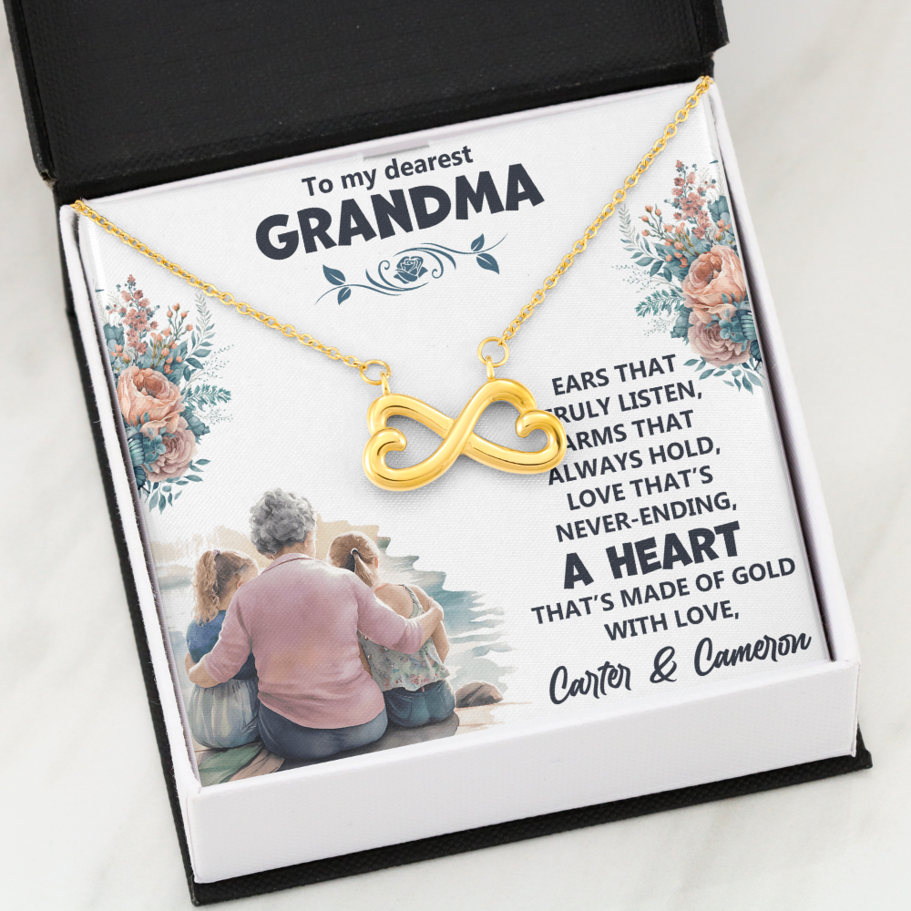 Endless Love Necklace: To My Dearest Grandma