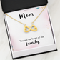 Endless Love Necklace: Mom : You Are The Heart Of This Family
