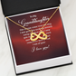 Endless Love Necklace:To My Granddaughter