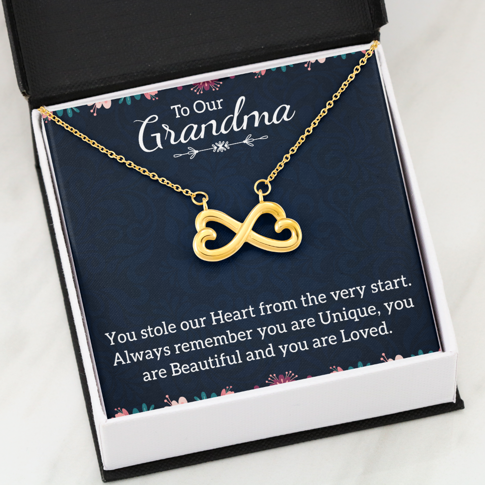 Endless Love Necklace: To Our Grandma