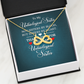 Endless Love Necklace:To My Unbiological Sister