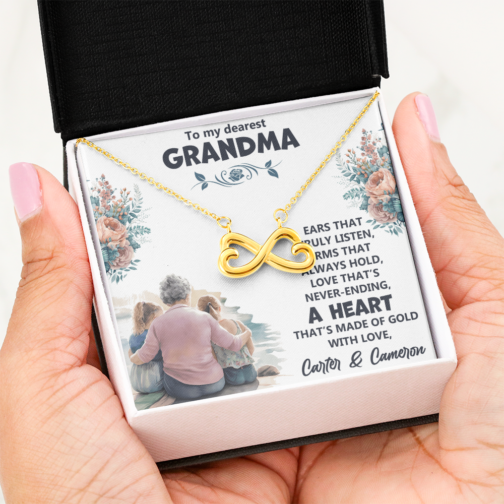 Endless Love Necklace: To My Dearest Grandma