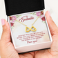 Endless Love Necklace:To My Soulmate I Love You !