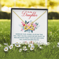 Endless Love Necklace: To My Daughter