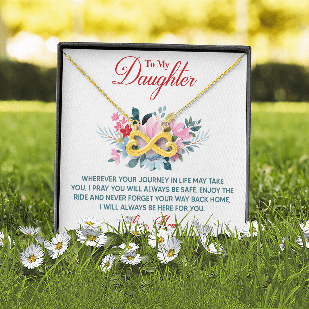 Endless Love Necklace: To My Daughter