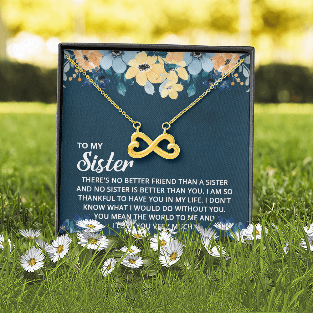 Endless Love Necklace:To My Sister