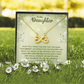 Endless Love Necklace: Daughter -In My Eyes My Little Girl