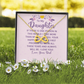 Endless Love Necklace:Daughter -Love Your Dad