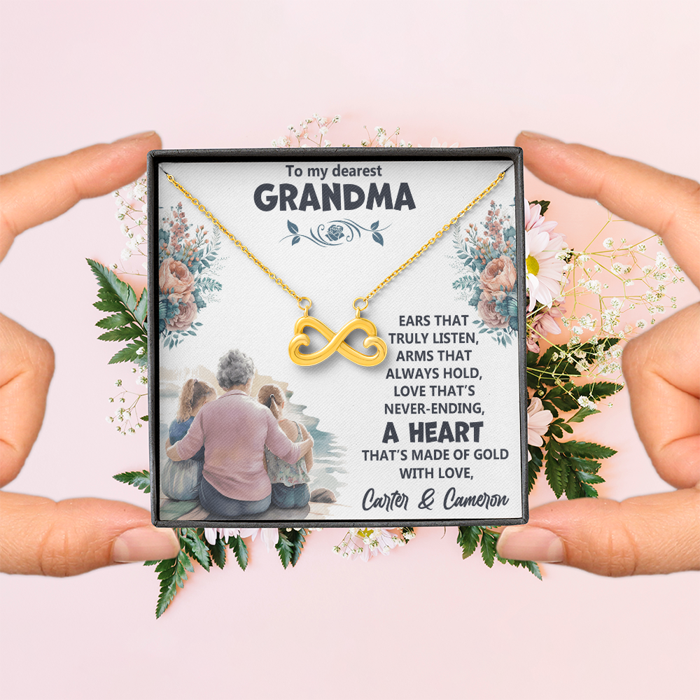 Endless Love Necklace: To My Dearest Grandma