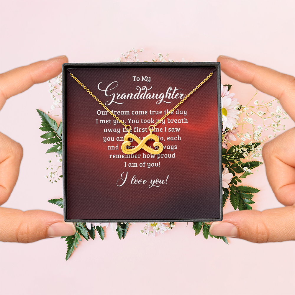 Endless Love Necklace:To My Granddaughter