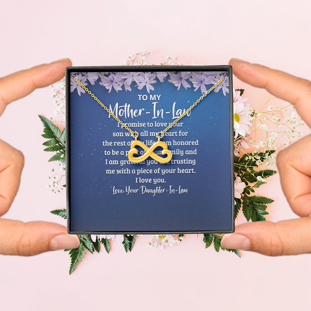 Endless Love Necklace:To My Mother -In-Law