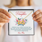 Endless Love Necklace: To My Daughter