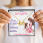Endless Love Necklace:Daughter - You Are My Best Friend