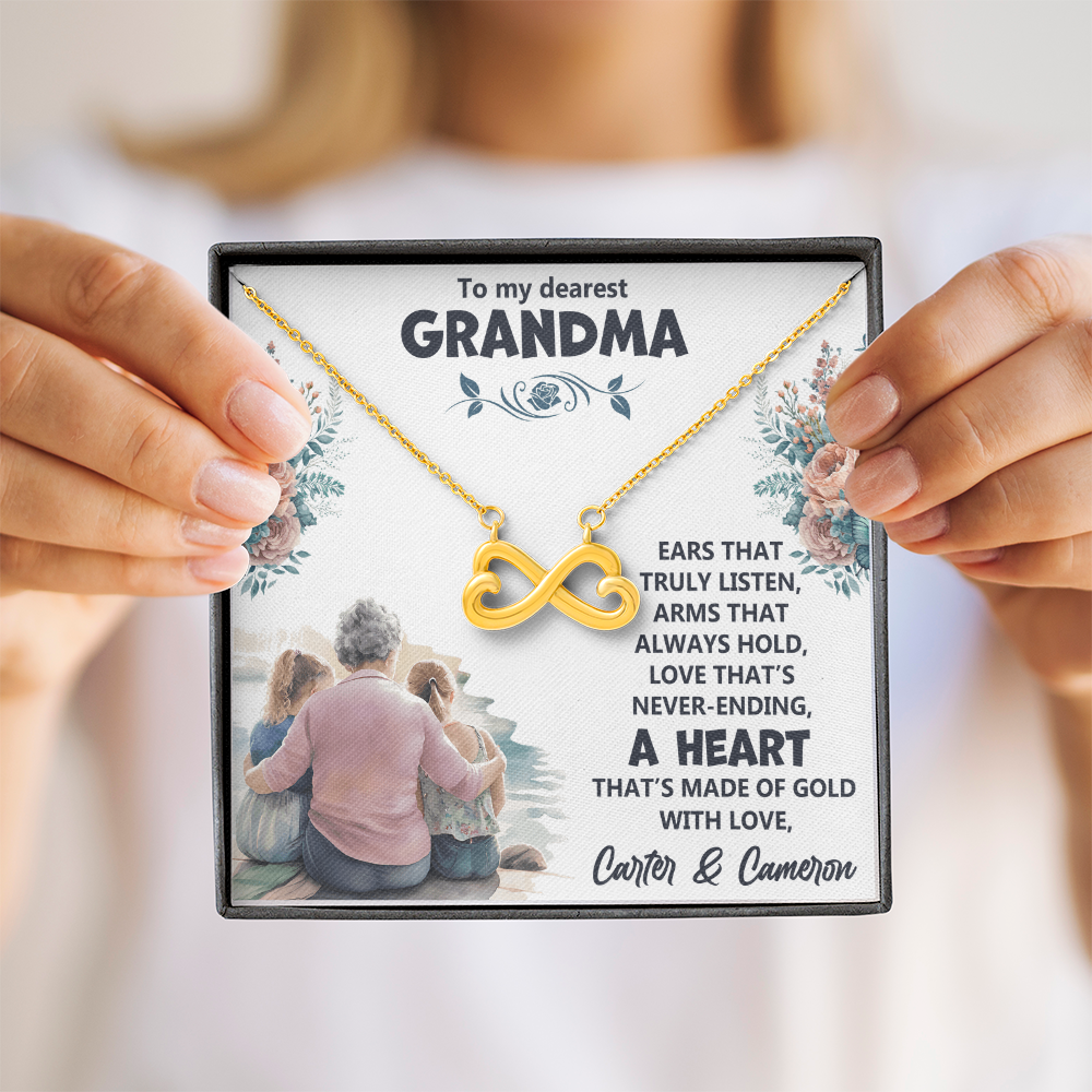 Endless Love Necklace: To My Dearest Grandma