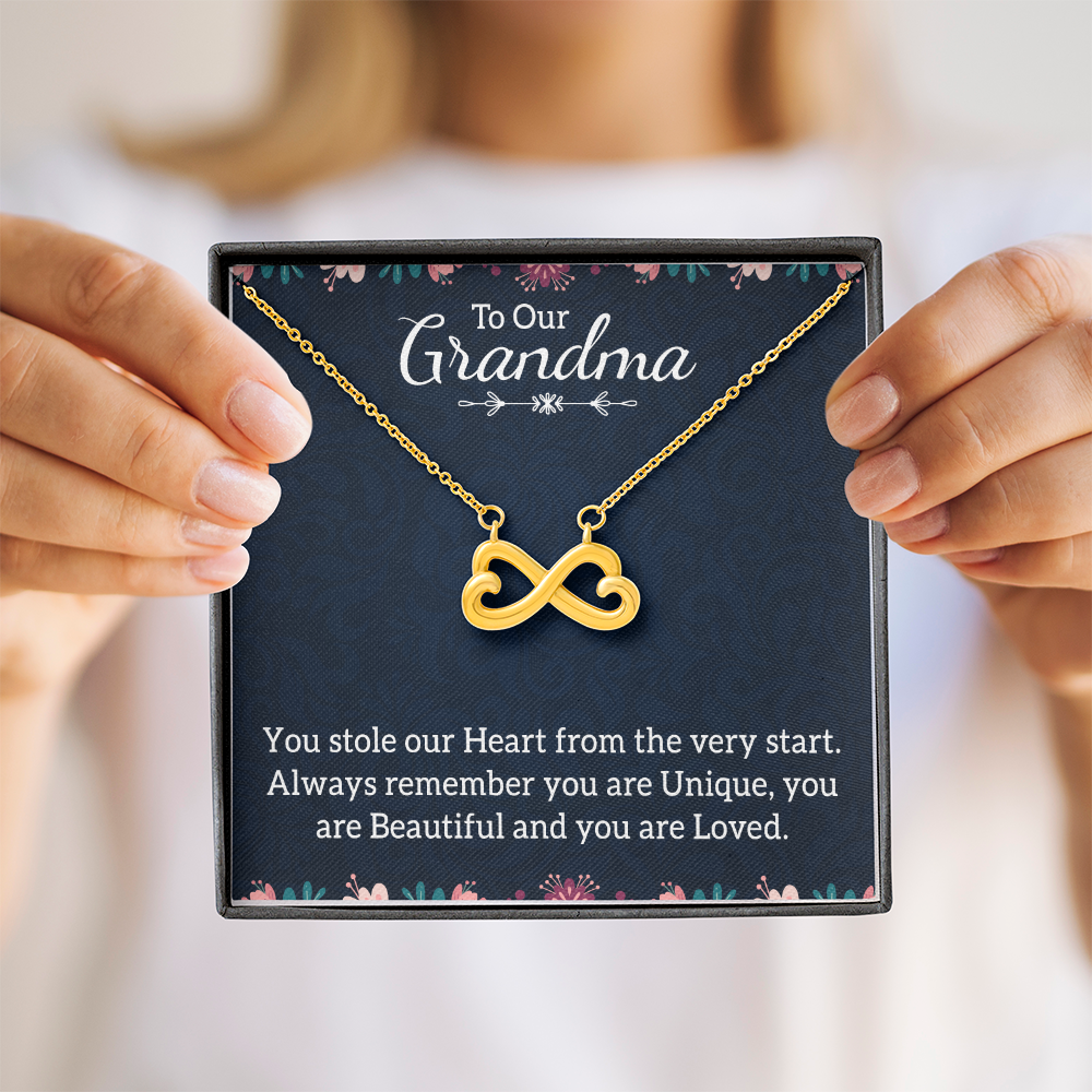 Endless Love Necklace: To Our Grandma