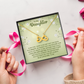 Endless Love Necklace: Daughter -In My Eyes My Little Girl