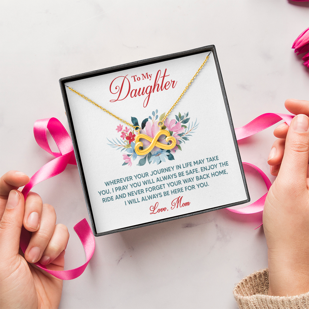 Endless Love Necklace: To My Daughter
