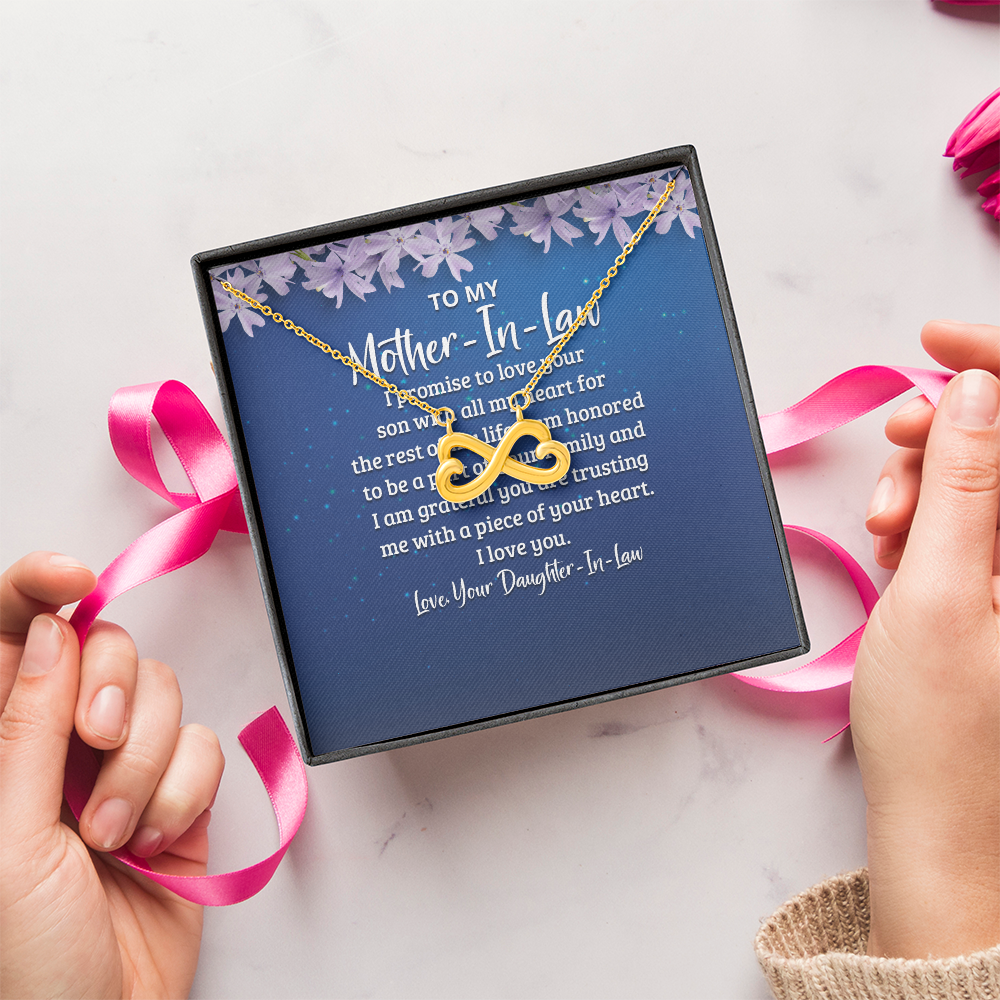 Endless Love Necklace:To My Mother -In-Law