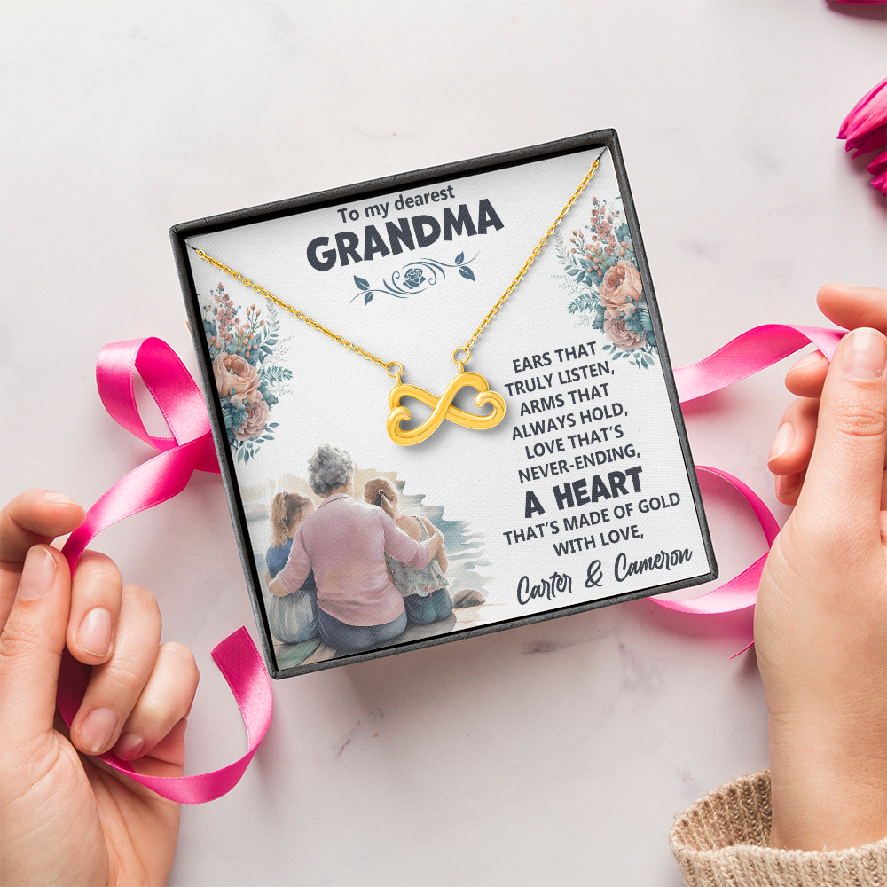 Endless Love Necklace: To My Dearest Grandma