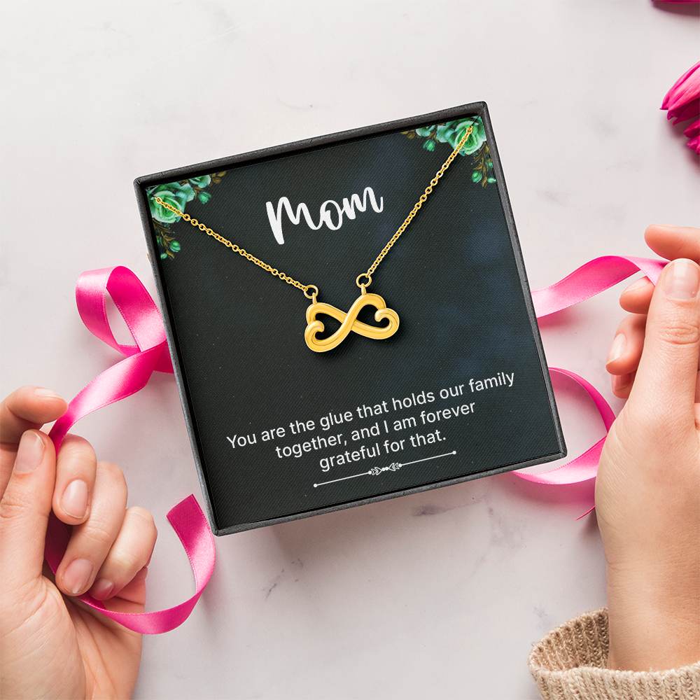 Endless Love Necklace : Mom- You Are The Glue