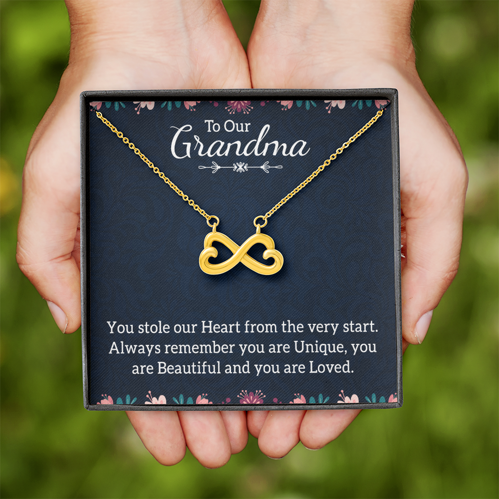 Endless Love Necklace: To Our Grandma