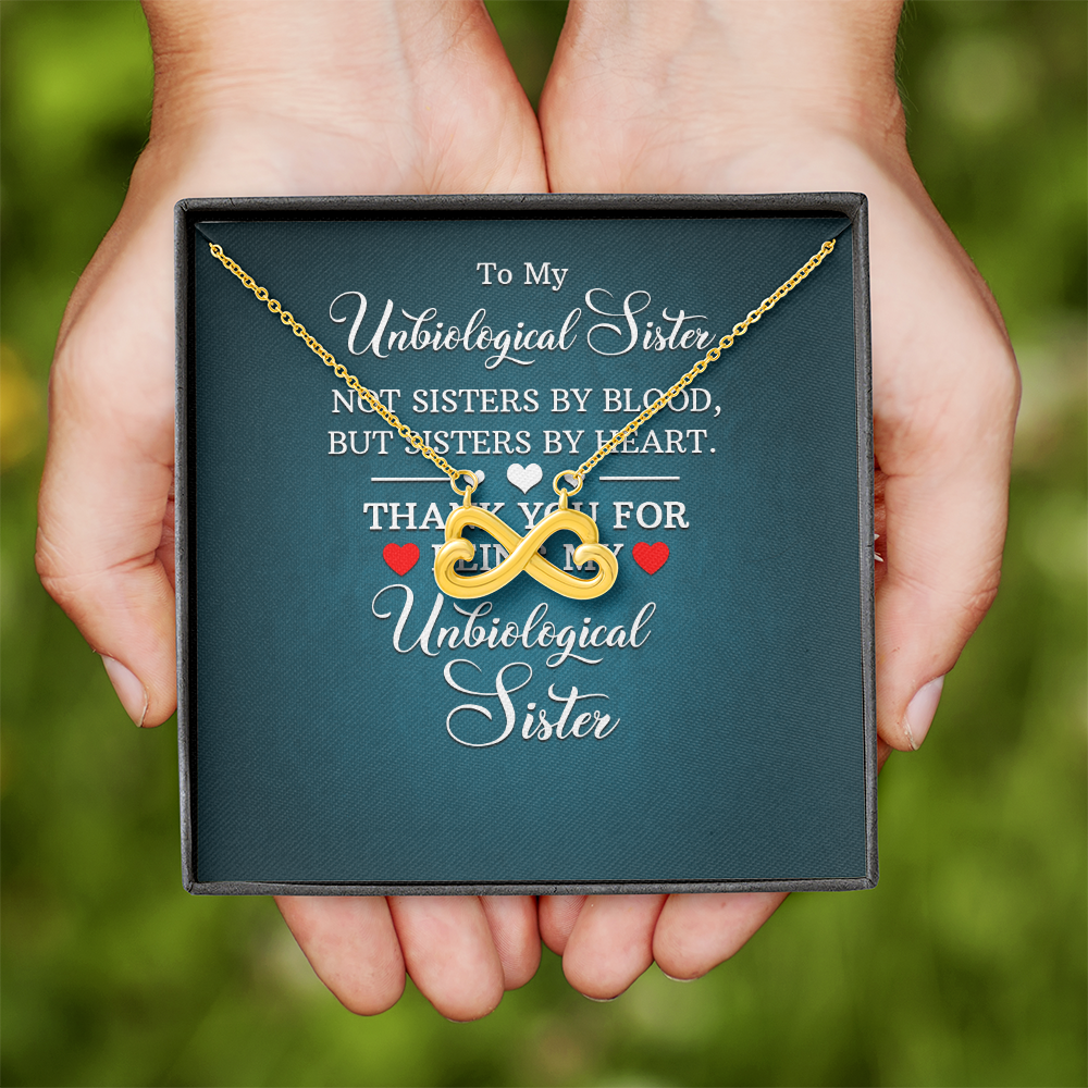 Endless Love Necklace:To My Unbiological Sister