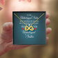 Endless Love Necklace:To My Unbiological Sister