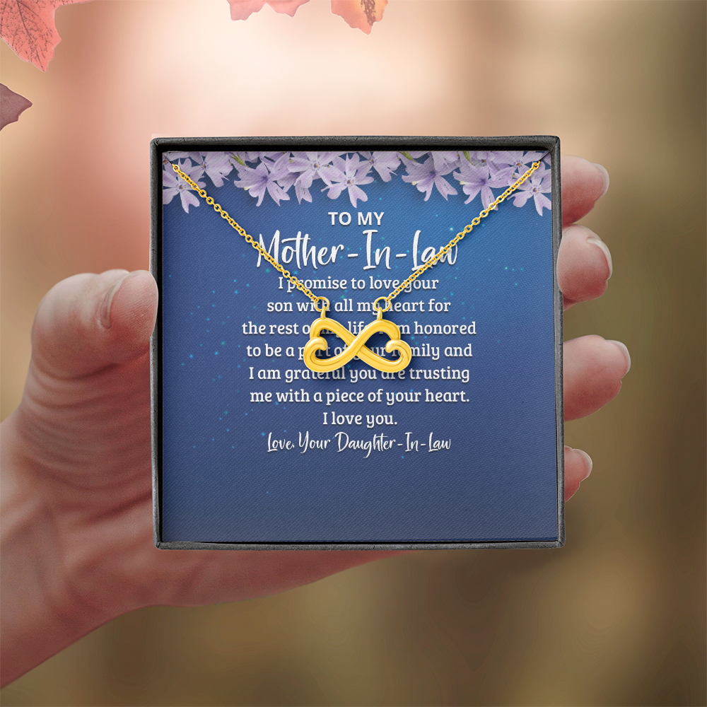 Endless Love Necklace:To My Mother -In-Law