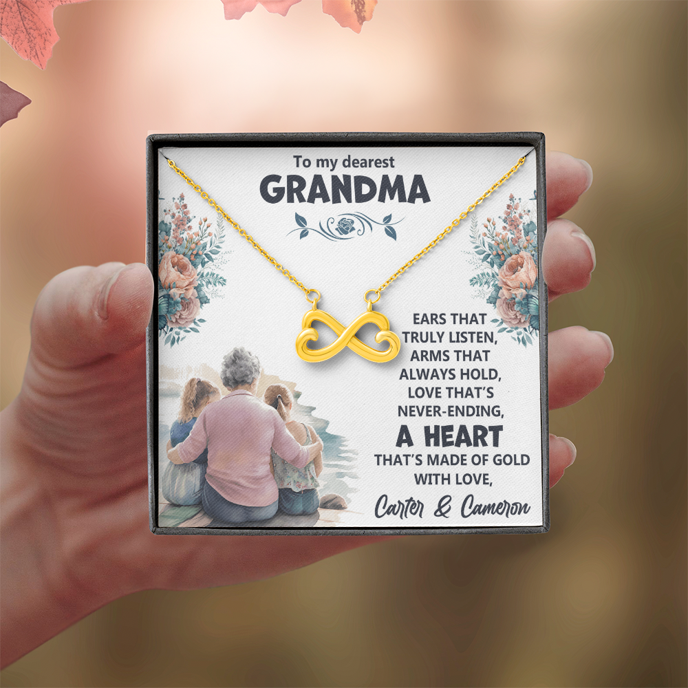 Endless Love Necklace: To My Dearest Grandma