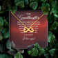 Endless Love Necklace:To My Granddaughter