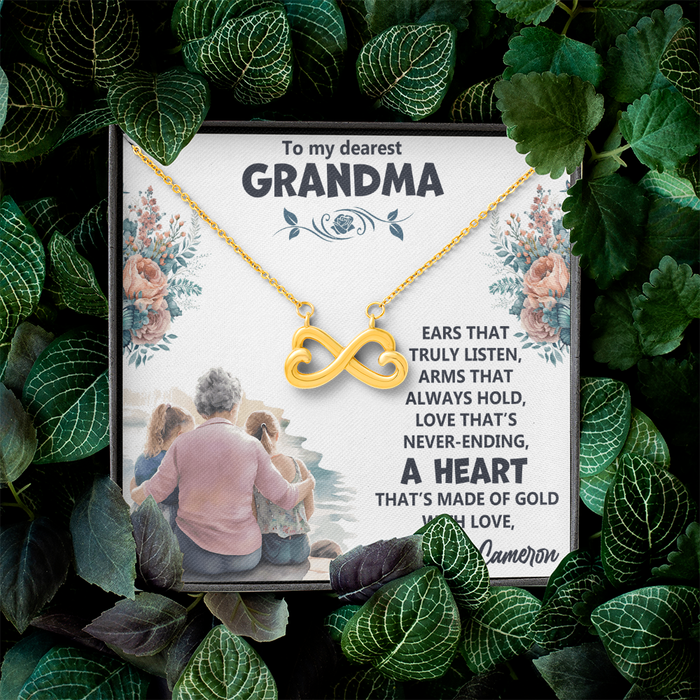 Endless Love Necklace: To My Dearest Grandma