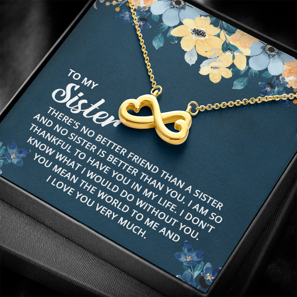 Endless Love Necklace:To My Sister