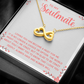 Endless Love Necklace: To My Soulmate I L'm Glad To Be Crazy About You