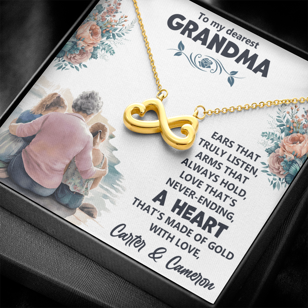 Endless Love Necklace: To My Dearest Grandma