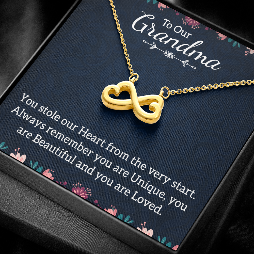 Endless Love Necklace: To Our Grandma
